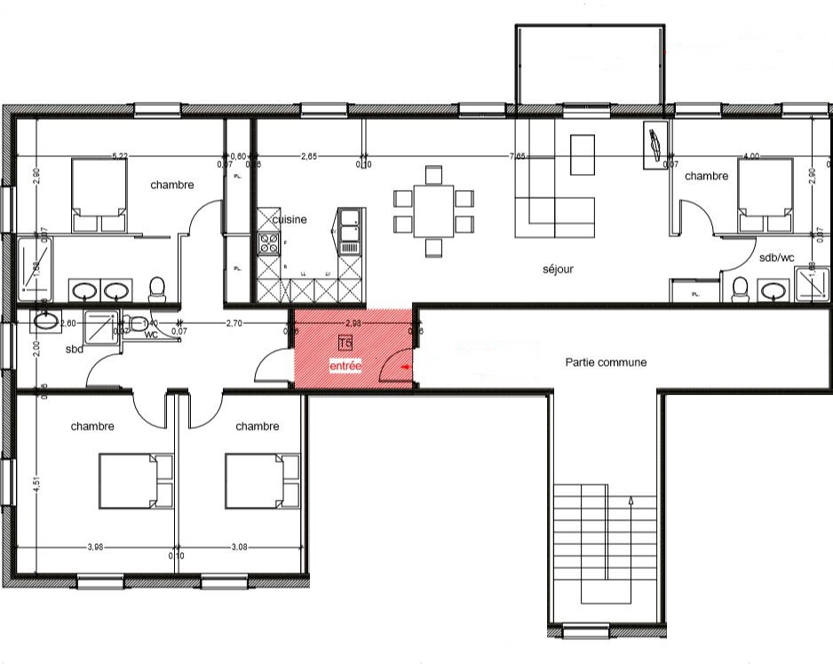St cezert,31330,4 Bedrooms Bedrooms,5 Rooms Rooms,Appartement,1002